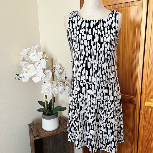 Dress Barn Size 10 Dress Fit & Flare Professional Workwear Sleeveless - Picture 3 of 9